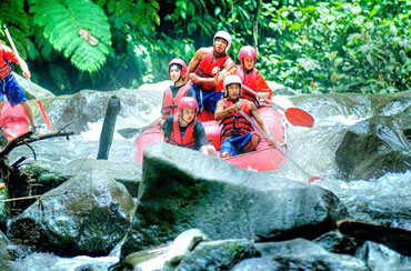 Ayung River Rafting and Cycling Packages