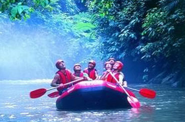 Ayung River Rafting and Tirta Empul Tour