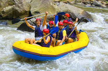 Ayung River Rafting + ATV Ride + Spa Packages