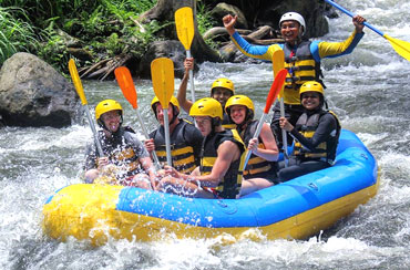 Ayung River Rafting + Seawalker + Spa Packages