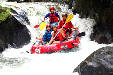 Ayung River Rafting + Horse Riding + Spa Packages