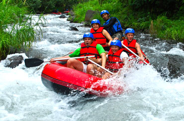 Ayung River Rafting and Uluwatu Full Day Tour