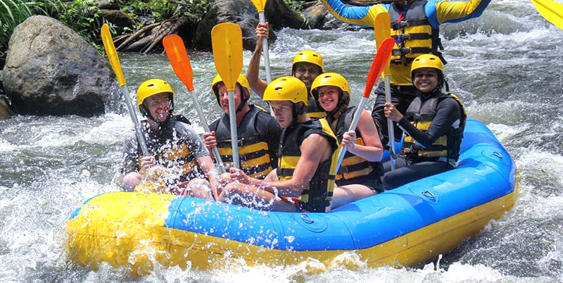 Ayung River Rafting + Cycling + Spa Packages