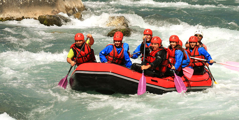 Ayung River Rafting and Tanah Lot Full Day Tour