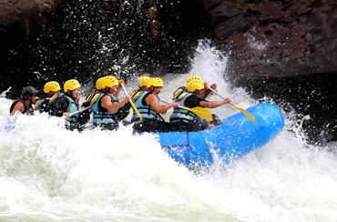 Melangit River Rafting and Shopping Tour Packages