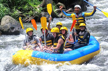 Melangit River Rafting + Horse Riding + Spa Packages