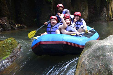 Melangit River Rafting and Kintamani Full Day Tour