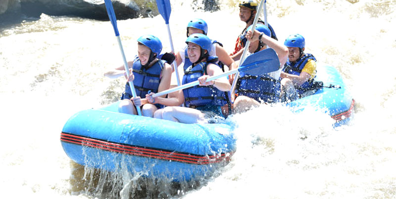 Melangit River Rafting + Elephant Ride + Spa Packages