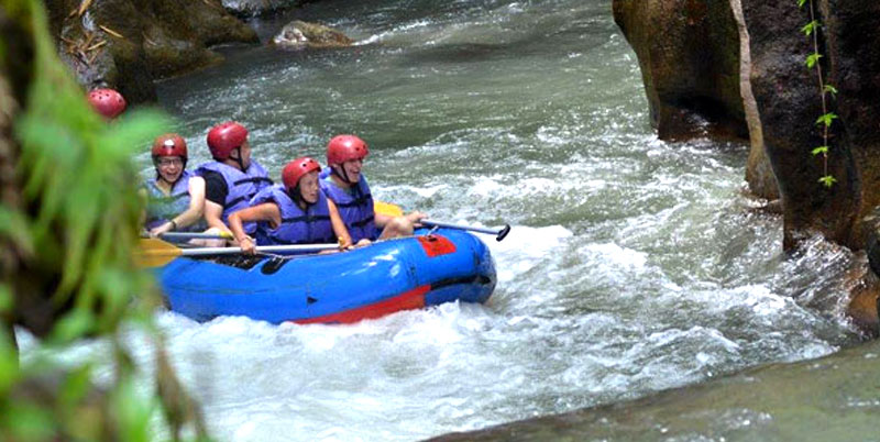 Melangit River Rafting and Bali Best Waterfalls Tour