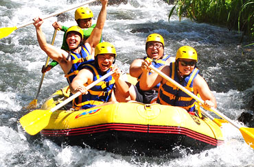 Telaga Waja Rafting and Besakih Tour