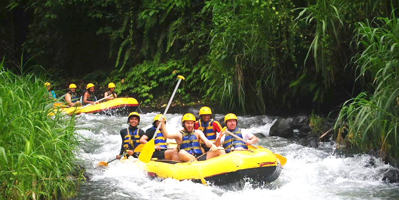 Telaga Waja Rafting + ATV Ride + Spa Packages