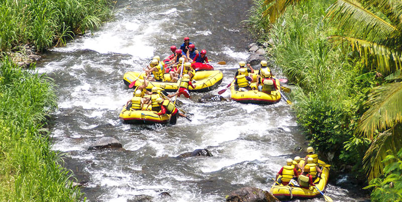 Telaga Waja Rafting and Besakih Full Day Tour